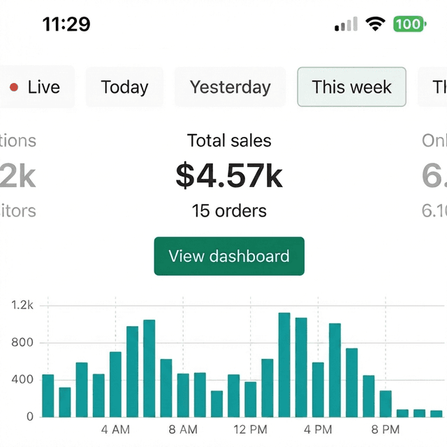 Sandra's store results