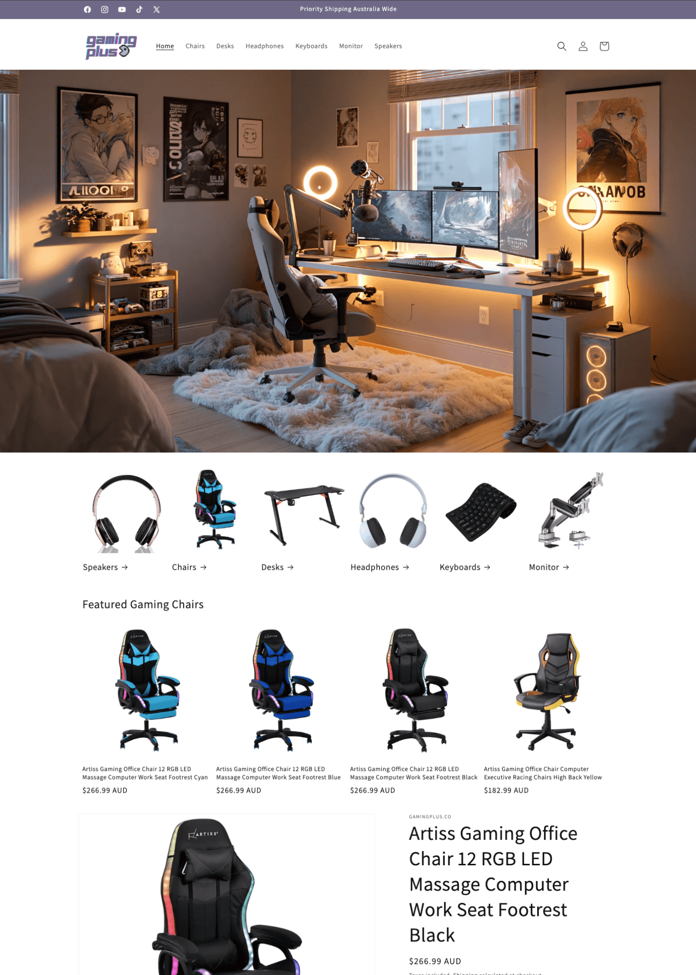 GamingPlus.co store preview