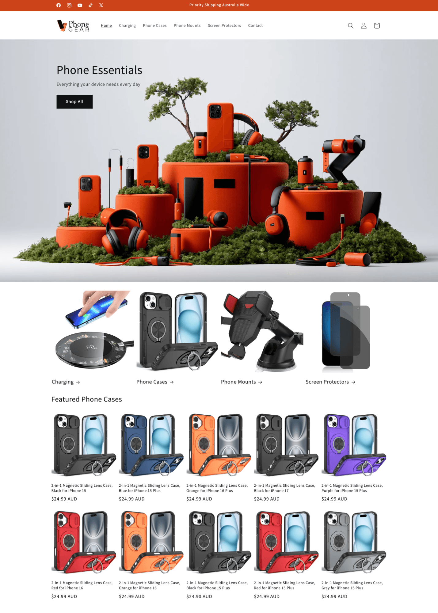 PhoneGear.co store preview